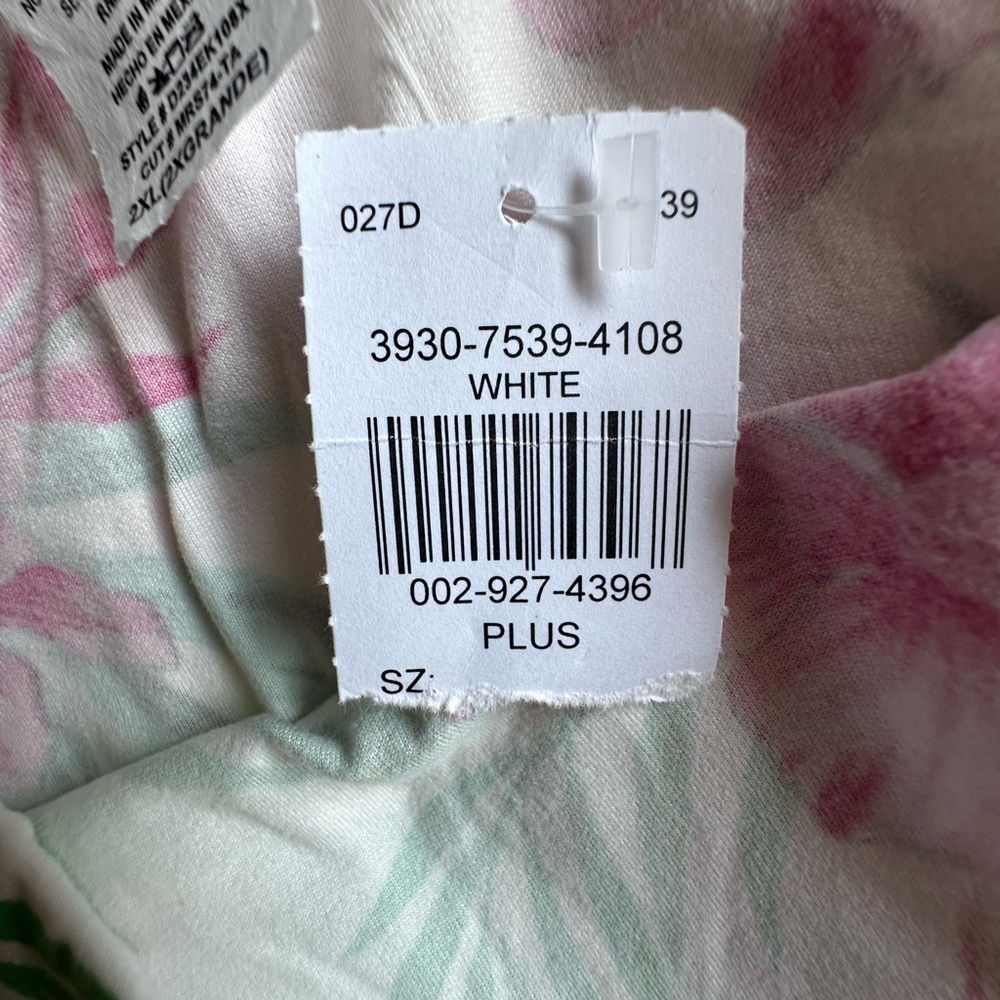 🌺 Miroh Tropical Strapless Maxi Sundress 2X NWT - Picture 4 of 6